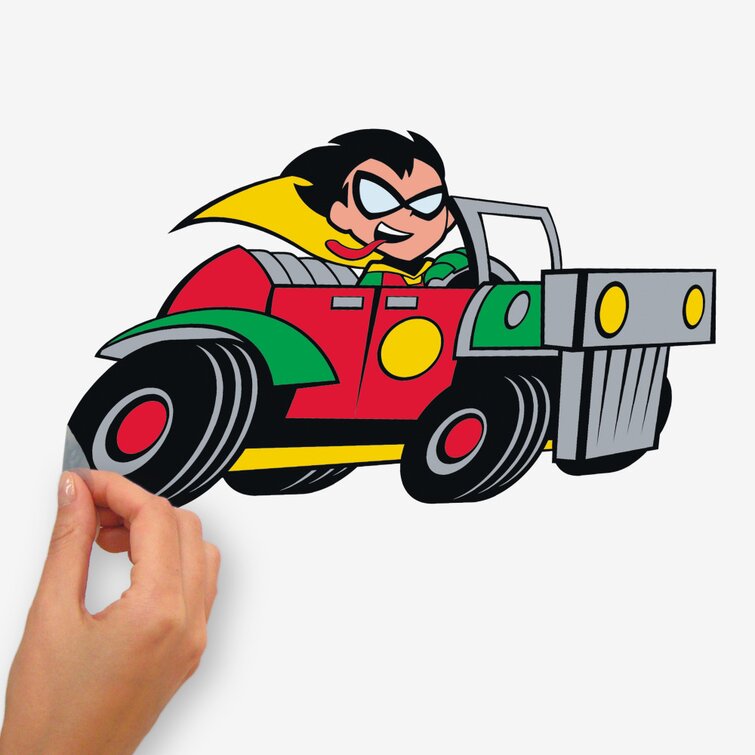 Teen Titans Go! Robin Peel and Stick Giant Wall Decal